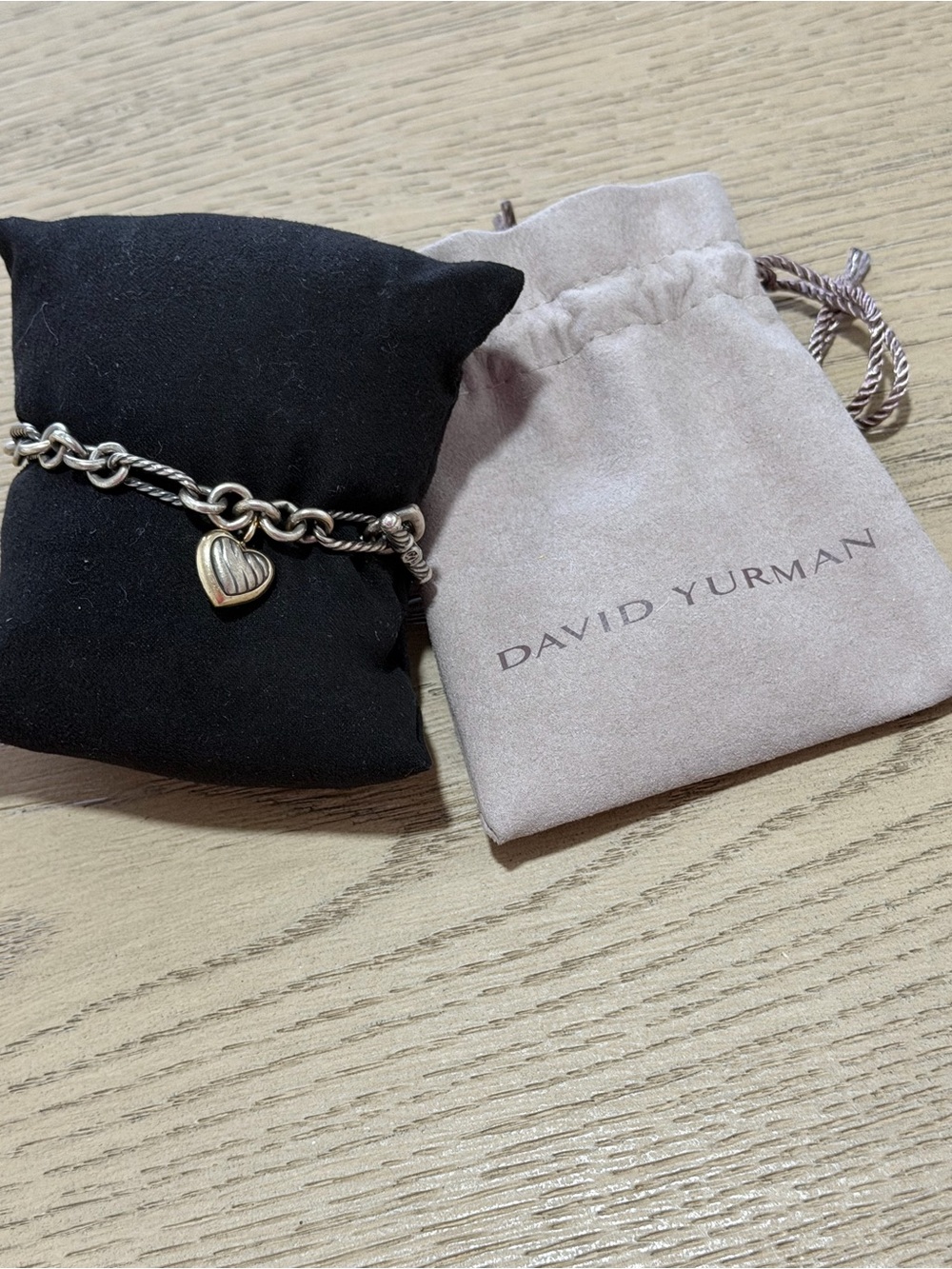 David yurman heart link bracelet
